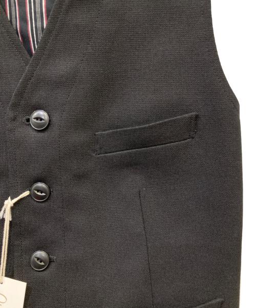 The Stylist Japan（ザスタイリストジャパン）The Stylist Japan (ザスタイリストジャパン) HOPSACK VEST ブラック サイズ:XS 未使用品の古着・服飾アイテム