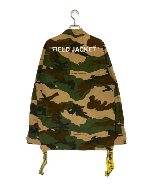 OFFWHITE（オフホワイト）OFFWHITE (オフホワイト) Camouflage Field Jacket オリーブ サイズ:Mの古着・服飾アイテム