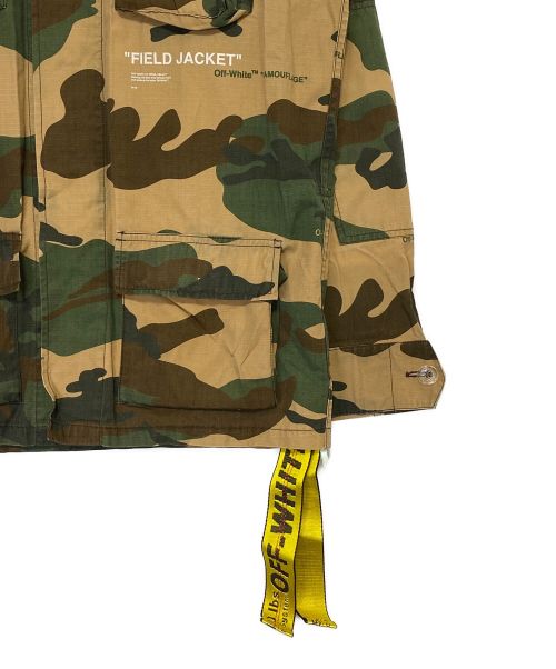 OFFWHITE（オフホワイト）OFFWHITE (オフホワイト) Camouflage Field Jacket オリーブ サイズ:Mの古着・服飾アイテム