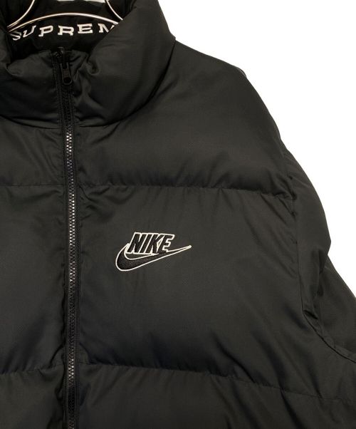 SUPREME（シュプリーム）SUPREME (シュプリーム) NIKE (ナイキ) Reversible Puffy Jacket ブラック サイズ:Lの古着・服飾アイテム