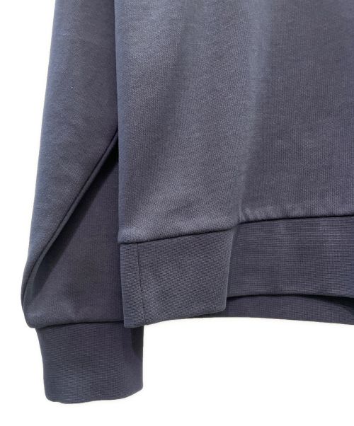 MONCLER（モンクレール）MONCLER (モンクレール) FELPA GIROCOLLO ロゴパッチスウェット ネイビー サイズ:Sの古着・服飾アイテム