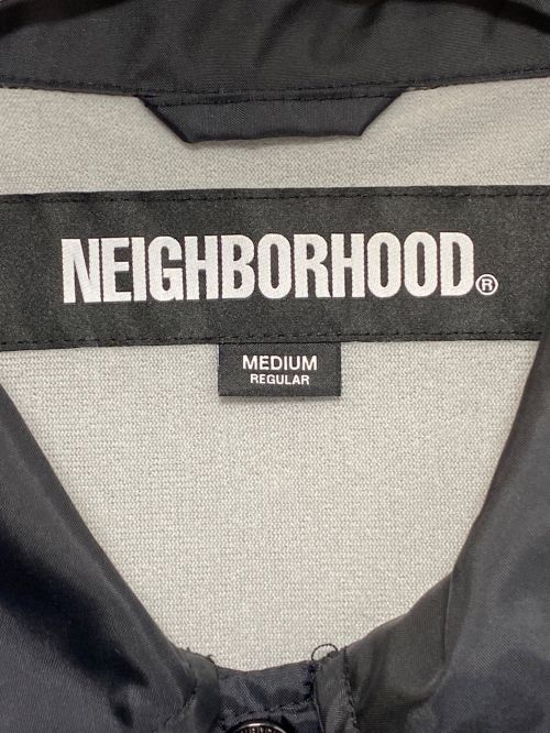 NEIGHBORHOOD（ネイバーフッド）NEIGHBORHOOD (ネイバーフッド) コーチジャケット ブラック サイズ:Mの古着・服飾アイテム