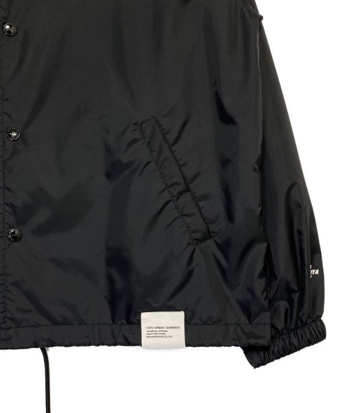 NEIGHBORHOOD（ネイバーフッド）NEIGHBORHOOD (ネイバーフッド) コーチジャケット ブラック サイズ:Mの古着・服飾アイテム