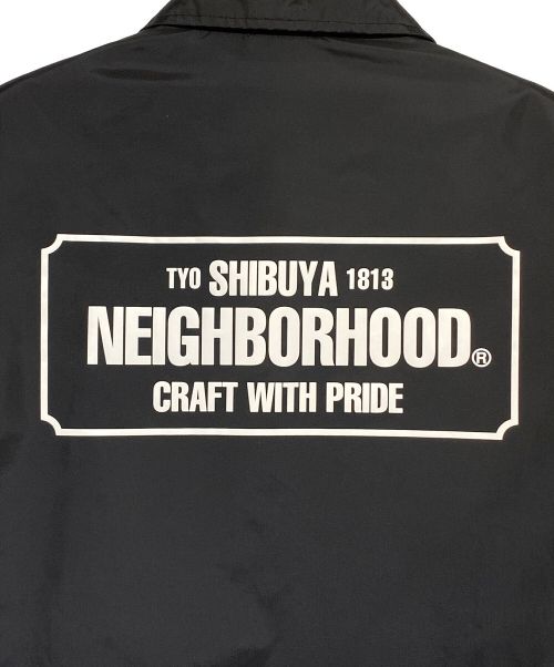 NEIGHBORHOOD（ネイバーフッド）NEIGHBORHOOD (ネイバーフッド) コーチジャケット ブラック サイズ:Mの古着・服飾アイテム