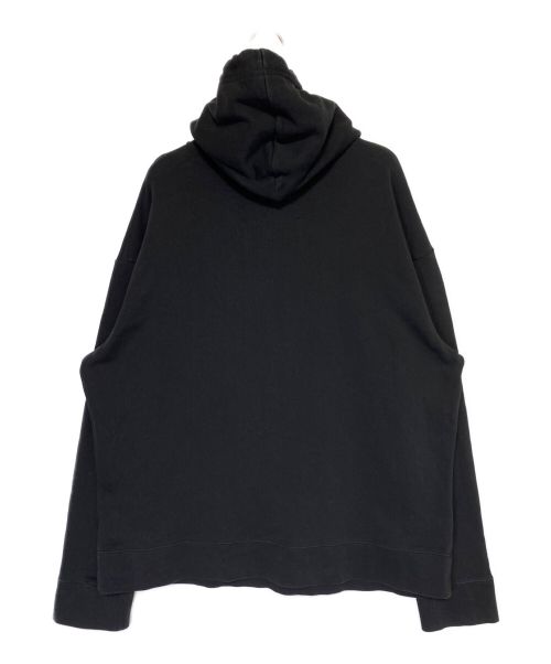 RAF SIMONS（ラフシモンズ）RAF SIMONS (ラフシモンズ) ROBERT MAPPLETHORPE (ロバート メイプルソープ) プルオーバーパーカー ブラック サイズ:Mの古着・服飾アイテム