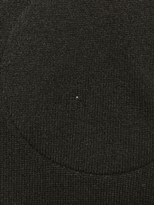 RAF SIMONS（ラフシモンズ）RAF SIMONS (ラフシモンズ) カットホールニット ブラック サイズ:Mの古着・服飾アイテム