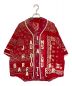READYMADE（レディメイド）の古着「BANDANA BASEBALL SHIRT」｜RED