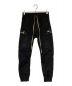 RICK OWENS（リックオウエンス）の古着「PERFORMA CARGO JOG」｜ブラック