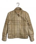 BURBERRYバーバリー）の古着「リバーシブルスウィングトップ」｜ベージュ