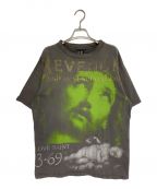SAINT MICHAELセントマイケル）の古着「SS TEE/REVENGE/BLACK」｜グレー