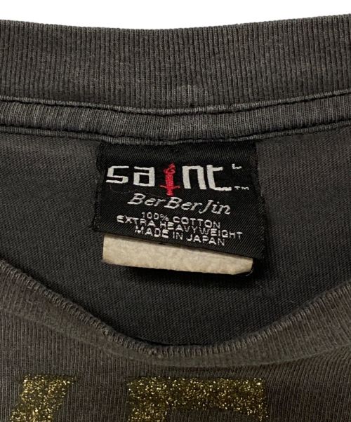 SAINT MICHAEL（セントマイケル）SAINT MICHAEL (セントマイケル) SS TEE/REVENGE/BLACK グレー サイズ:Lの古着・服飾アイテム