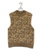 Dior×cactus jackディオール×カクタス・ジャック）の古着「Oversized Sleeveless Sweater」｜ベージュ