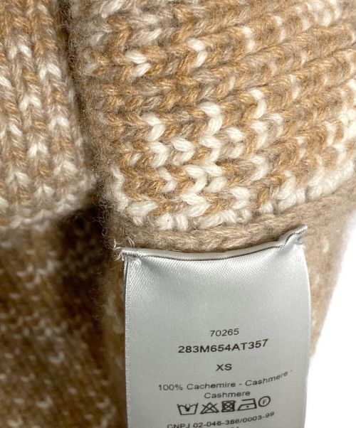 Dior（ディオール）Dior (ディオール) cactus jack (カクタス・ジャック) Oversized Sleeveless Sweater ベージュ サイズ:XSの古着・服飾アイテム