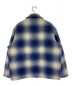 Subculture (サブカルチャー) OMBRE CHECK WOOLJACKET ブルー サイズ:2：90000円