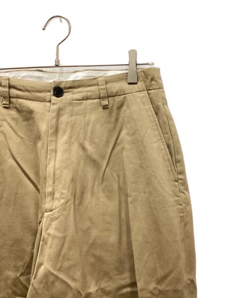 UNIVERSAL PRODUCTS.（ユニバーサルプロダクツ）UNIVERSAL PRODUCTS. (ユニバーサルプロダクツ) no tuck wide chino/ノータックワイドチノ カーキ サイズ:2の古着・服飾アイテム
