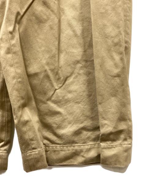 UNIVERSAL PRODUCTS.（ユニバーサルプロダクツ）UNIVERSAL PRODUCTS. (ユニバーサルプロダクツ) no tuck wide chino/ノータックワイドチノ カーキ サイズ:2の古着・服飾アイテム