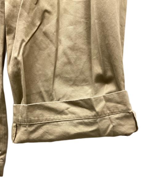 UNIVERSAL PRODUCTS.（ユニバーサルプロダクツ）UNIVERSAL PRODUCTS. (ユニバーサルプロダクツ) no tuck wide chino/ノータックワイドチノ カーキ サイズ:2の古着・服飾アイテム