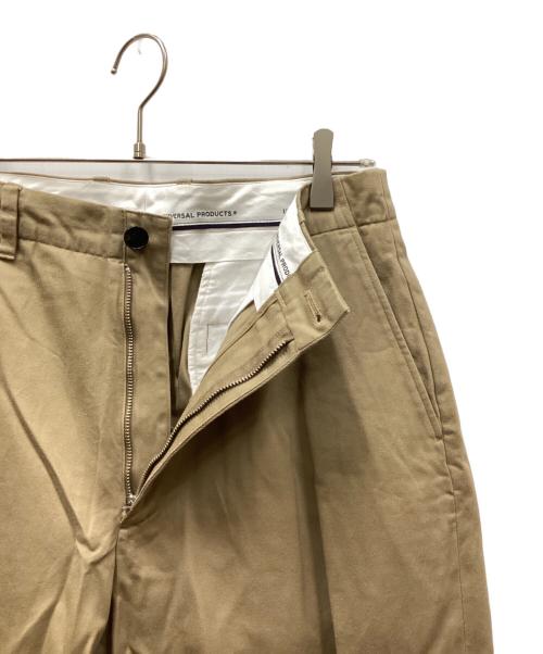 UNIVERSAL PRODUCTS.（ユニバーサルプロダクツ）UNIVERSAL PRODUCTS. (ユニバーサルプロダクツ) no tuck wide chino/ノータックワイドチノ カーキ サイズ:2の古着・服飾アイテム