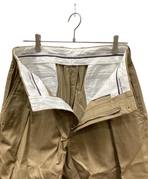 UNIVERSAL PRODUCTS.（ユニバーサルプロダクツ）UNIVERSAL PRODUCTS. (ユニバーサルプロダクツ) no tuck wide chino/ノータックワイドチノ カーキ サイズ:2の古着・服飾アイテム