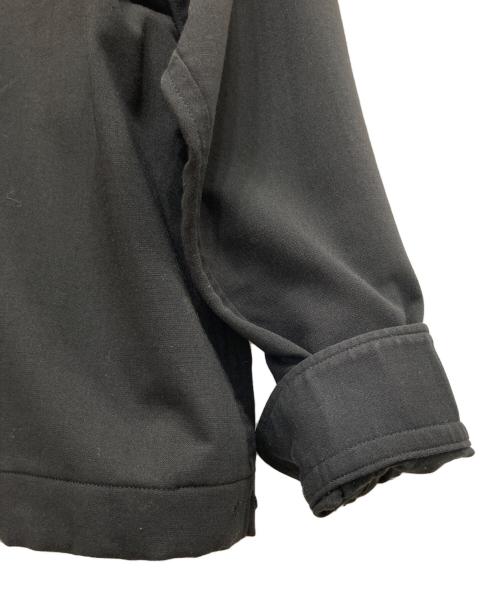 UNIVERSAL PRODUCTS.（ユニバーサルプロダクツ）UNIVERSAL PRODUCTS. (ユニバーサルプロダクツ) DOUBLE CLOTH ZIP FRONT BLOUSON ブラック サイズ:3の古着・服飾アイテム