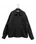 UNIVERSAL PRODUCTS.（ユニバーサルプロダクツ）の古着「DOUBLE CLOTH ZIP FRONT BLOUSON」｜ブラック