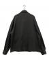 UNIVERSAL PRODUCTS. (ユニバーサルプロダクツ) DOUBLE CLOTH ZIP FRONT BLOUSON ブラック サイズ:3：10000円