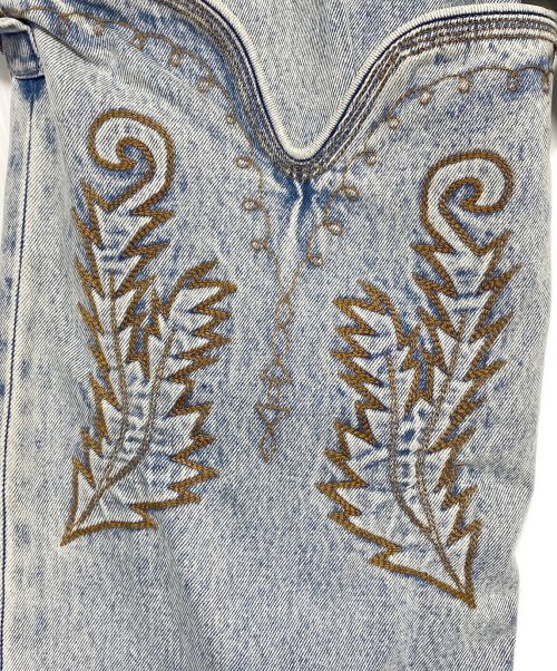 Y. PROJECT（ワイプロジェクト）Y. PROJECT (ワイプロジェクト) COWBOY CUFF JEANS インディゴ サイズ:33の古着・服飾アイテム