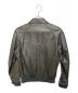 Saint Laurent Paris (サンローランパリ) シングルレザージャケット ブラック サイズ:44：108000円