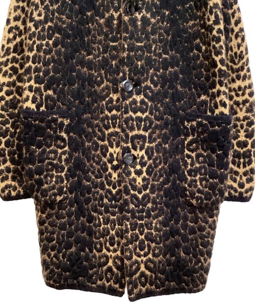 Saint Laurent Paris（サンローランパリ）Saint Laurent Paris (サンローランパリ) leopard fur coat（レオパードファーコート） ブラウン サイズ:Mの古着・服飾アイテム