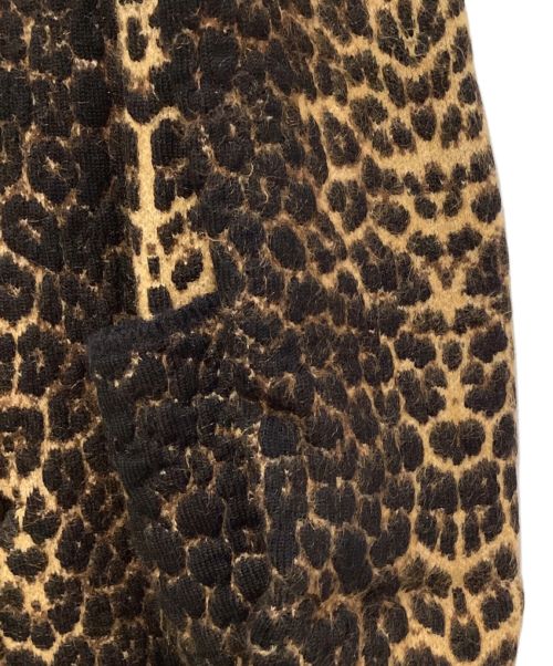 Saint Laurent Paris（サンローランパリ）Saint Laurent Paris (サンローランパリ) leopard fur coat（レオパードファーコート） ブラウン サイズ:Mの古着・服飾アイテム