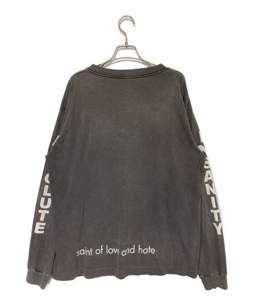 SAINT MICHAEL（セントマイケル）SAINT MICHAEL (セントマイケル) LS TEE SAINT MX6 グレー サイズ:Lの古着・服飾アイテム