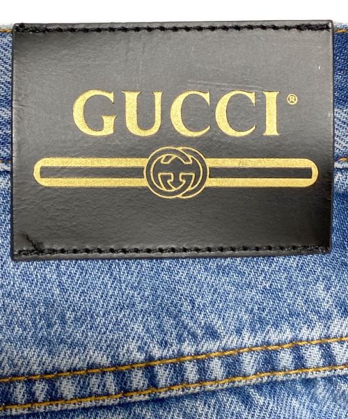 GUCCI（グッチ）GUCCI (グッチ) デニムパンツ インディゴ サイズ:32の古着・服飾アイテム