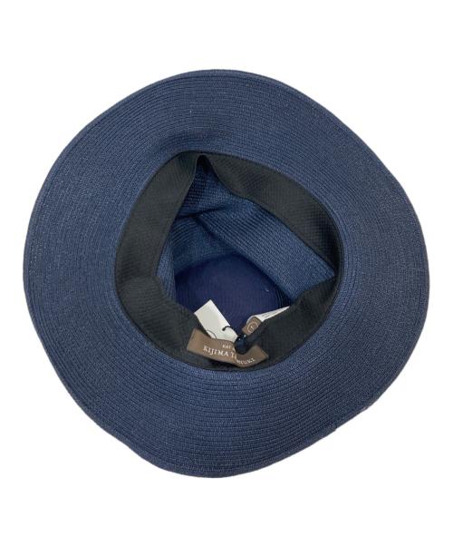 kijima takayuki（キジマタカユキ）kijima takayuki (キジマタカユキ) ペーパーハット ネイビー サイズ:FREEの古着・服飾アイテム