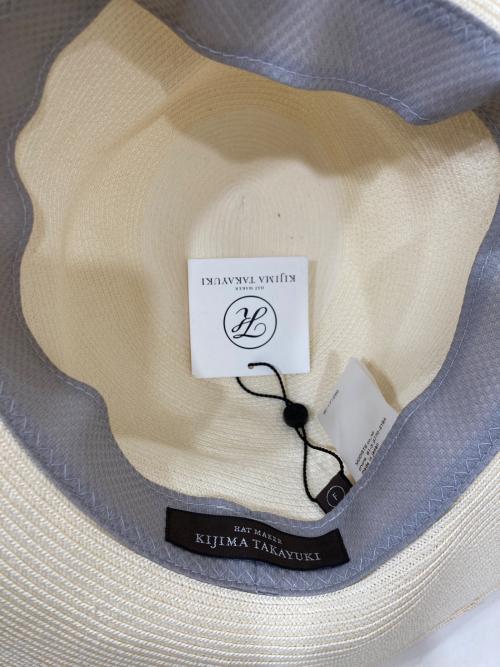kijima takayuki（キジマタカユキ）KIJIMA TAKAYUKI (キジマタカユキ) ペーパーハット ホワイト サイズ:Fの古着・服飾アイテム