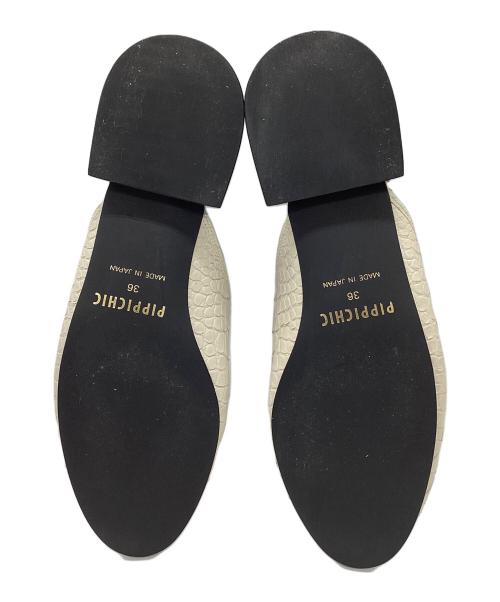 Pippichic（ピッピシック）Pippichic (ピッピシック) ミュール アイボリー サイズ:36 未使用品の古着・服飾アイテム