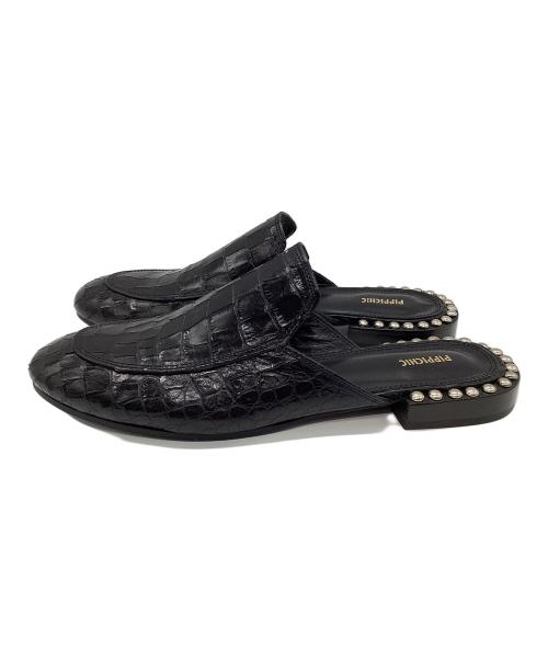 Pippichic（ピッピシック）Pippichic (ピッピシック) ミュール ブラック サイズ:36 未使用品の古着・服飾アイテム