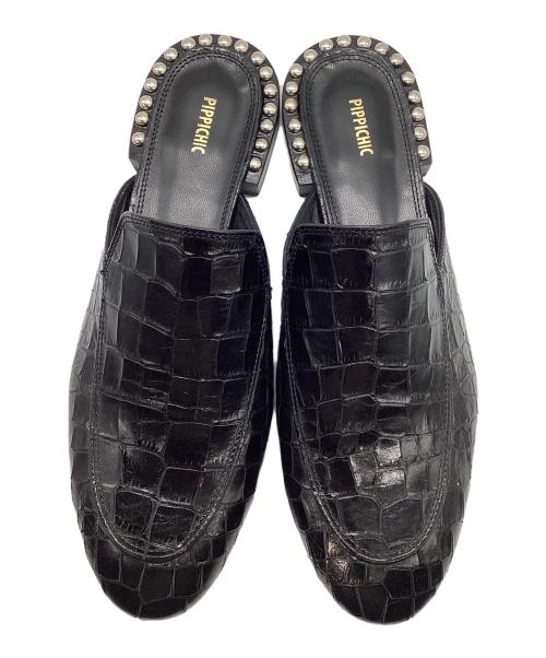 Pippichic（ピッピシック）Pippichic (ピッピシック) ミュール ブラック サイズ:36 未使用品の古着・服飾アイテム