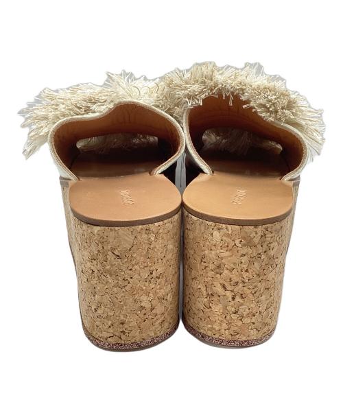 Pippichic（ピッピシック）Pippichic (ピッピシック) ウェッジソールサンダル ホワイト サイズ:37 未使用品の古着・服飾アイテム