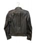 Saint Laurent Paris (サンローランパリ) スタッズデザインライダースジャケット ブラック サイズ:44：160000円