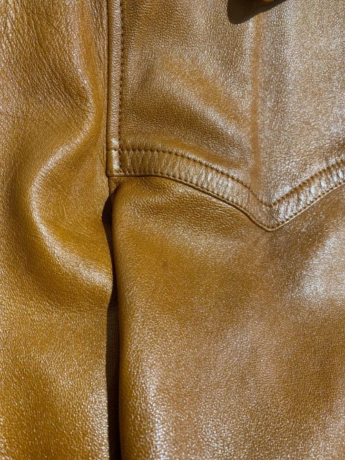 Saint Laurent Paris（サンローランパリ）Saint Laurent Paris (サンローランパリ) ウエスタンレザージャケット ブラウン サイズ:44の古着・服飾アイテム