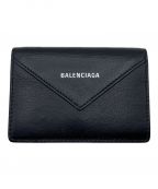 BALENCIAGAバレンシアガ）の古着「カーフスキンカードケース」｜ブラック