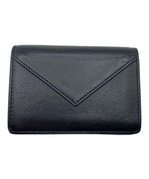 BALENCIAGA（バレンシアガ）BALENCIAGA (バレンシアガ) カーフスキンカードケース ブラック サイズ:-の古着・服飾アイテム