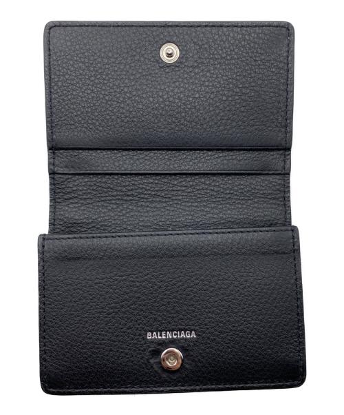 BALENCIAGA（バレンシアガ）BALENCIAGA (バレンシアガ) カーフスキンカードケース ブラック サイズ:-の古着・服飾アイテム