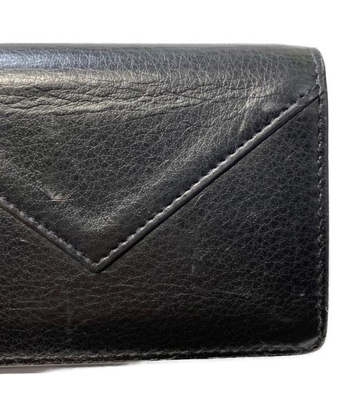 BALENCIAGA（バレンシアガ）BALENCIAGA (バレンシアガ) カーフスキンカードケース ブラック サイズ:-の古着・服飾アイテム
