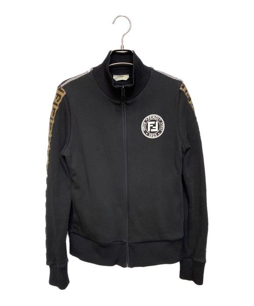 FENDI（フェンディ）FENDI (フェンディ) ジップアップジャケット ブラック サイズ:42の古着・服飾アイテム
