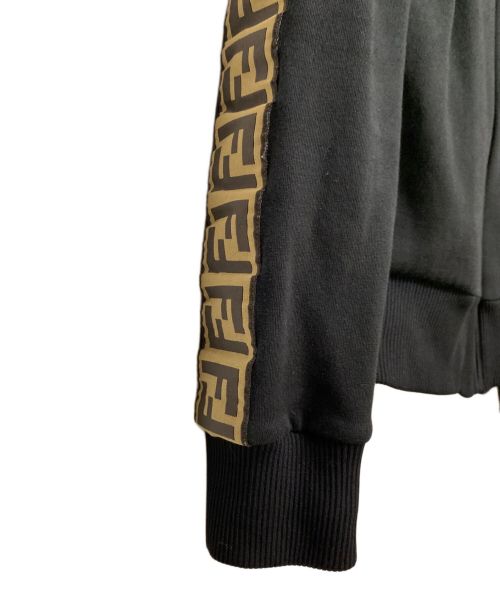 FENDI（フェンディ）FENDI (フェンディ) ジップアップジャケット ブラック サイズ:42の古着・服飾アイテム