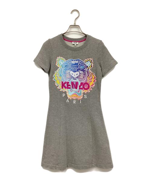 KENZO（ケンゾー）KENZO (ケンゾー) ワンピース グレー サイズ:XSの古着・服飾アイテム