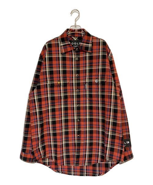 COOL T.M（クールティーエム）COOL T.M (クールティーエム) シャツ ブラウン サイズ:Sの古着・服飾アイテム