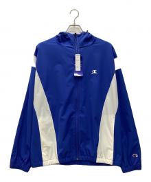 Champion（チャンピオン）の古着「ジップアップジャケット」｜ブルー