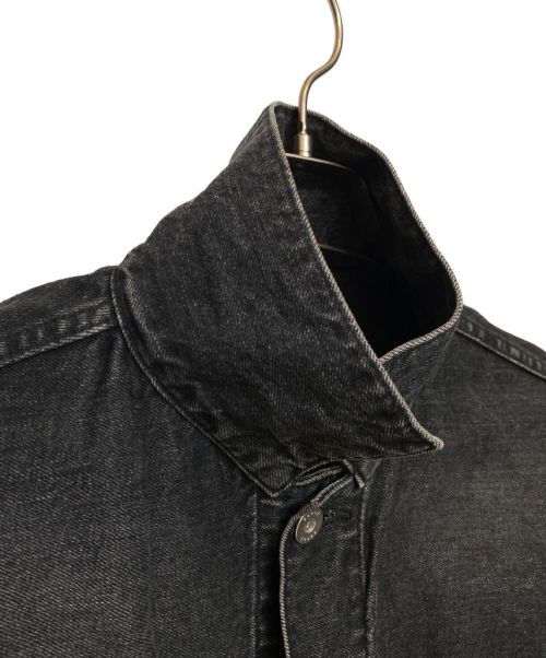 sacai（サカイ）sacai (サカイ) Denim x MA-1 Jacket(デニム×エムエーワンジャケット) ブラック サイズ:2の古着・服飾アイテム